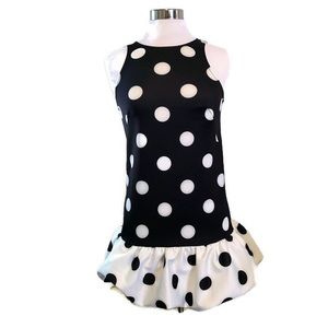 ASOS Polka Dot Strapless Dress Size 4